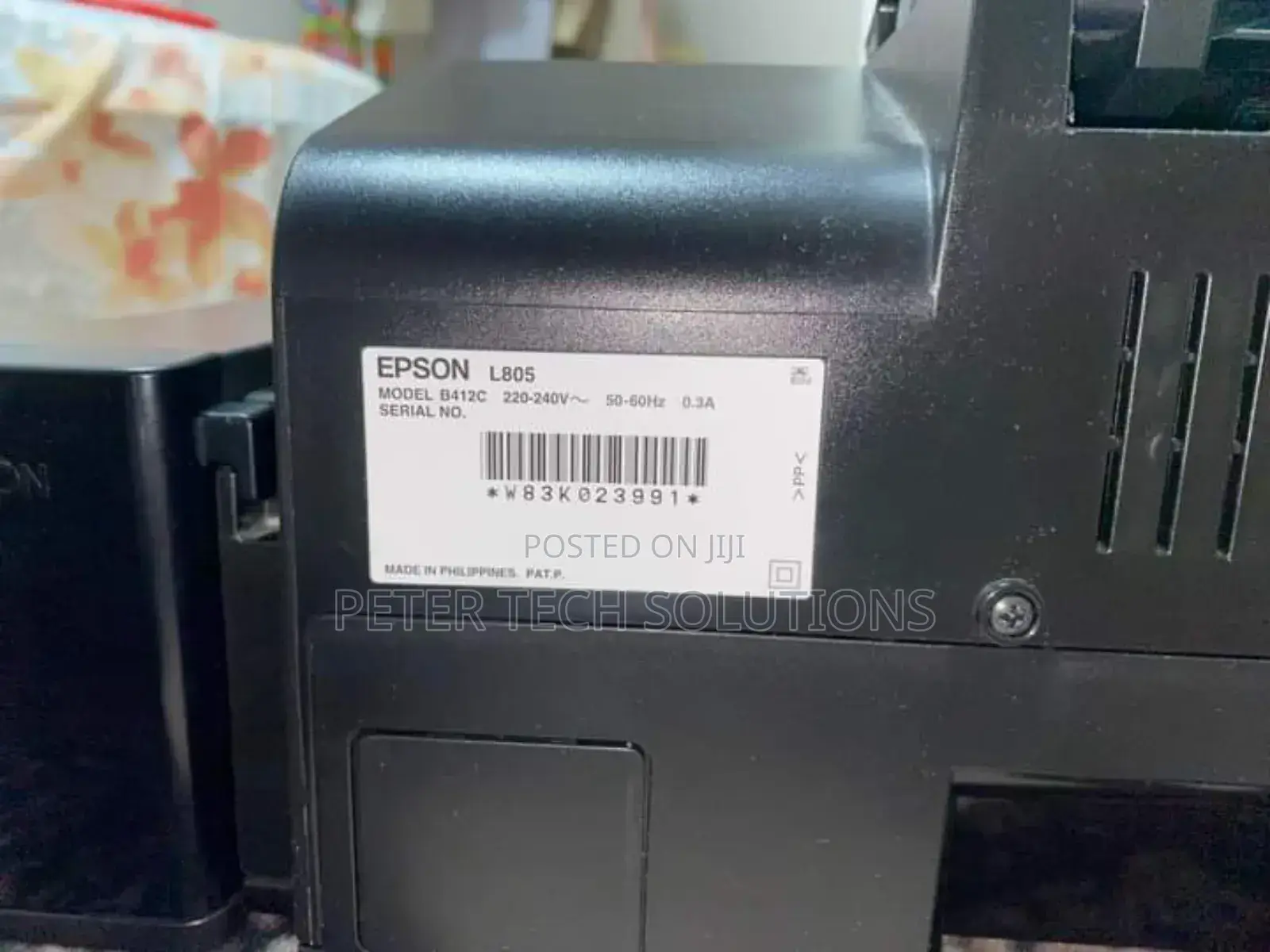 L805 L805 EPSON Printer Ex Uk