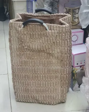 Velvet Laundry Basket