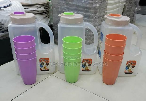 Fridge Storage Bottles +Free Tumblers - main view