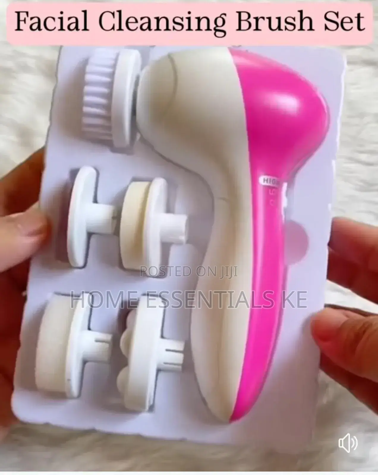 Facial Cleansing Brush Set
