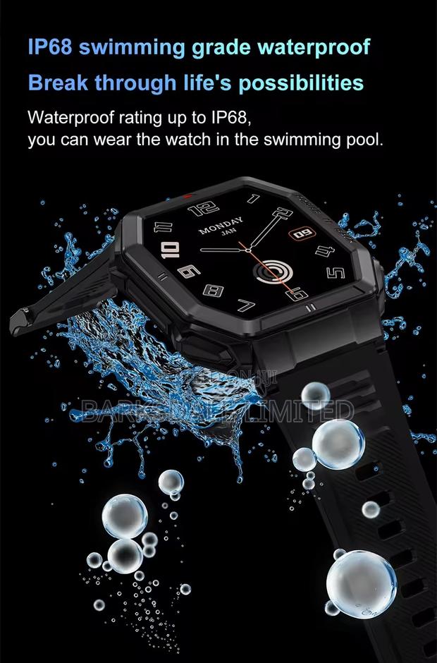 Smart Watch Android Men Women Bluetooth Smartwatch Waterproo - thumbnail 5