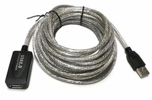 30 Ft USB 2.0 Extension Repeater Cable Signal Booster a Male - main view