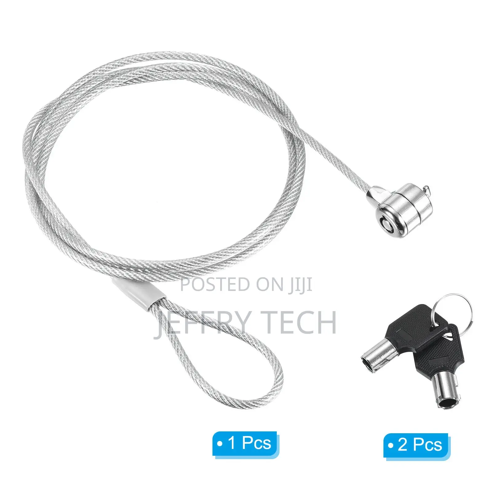 Laptop Cable Lock 5 Ft Security Cable Hardware Lock With Key