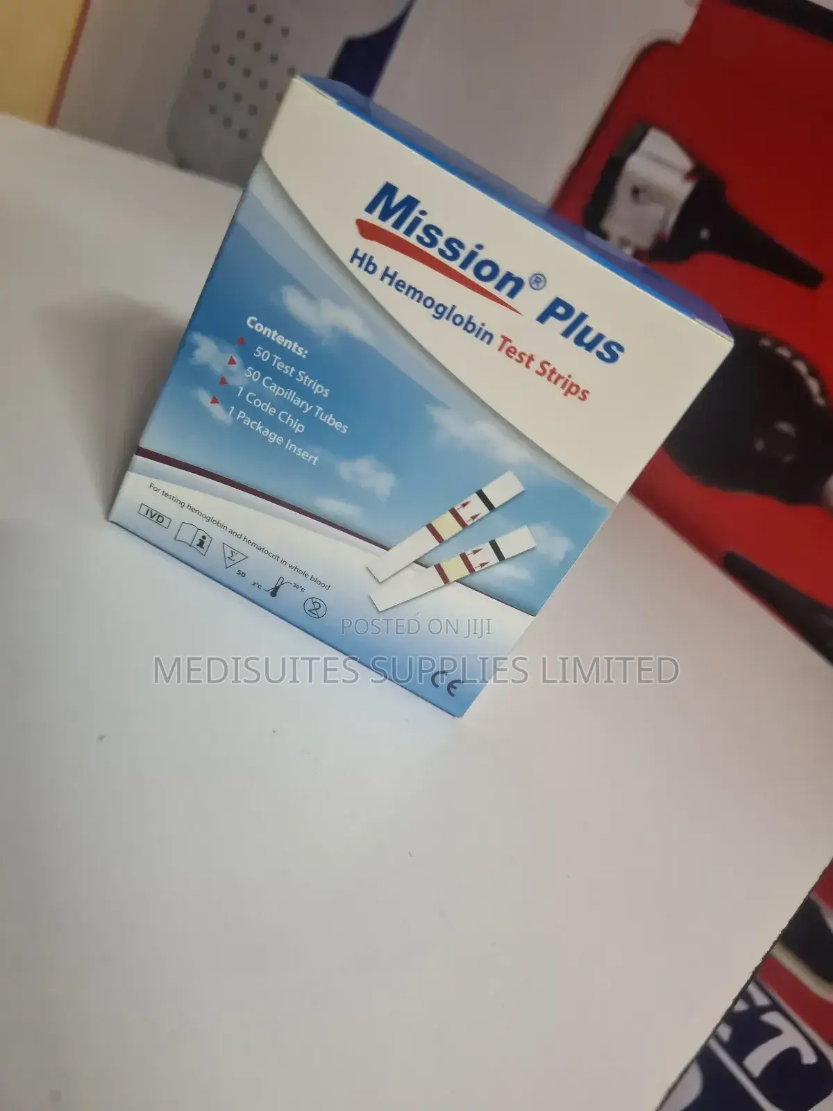 Hb Mission Plus Strips.