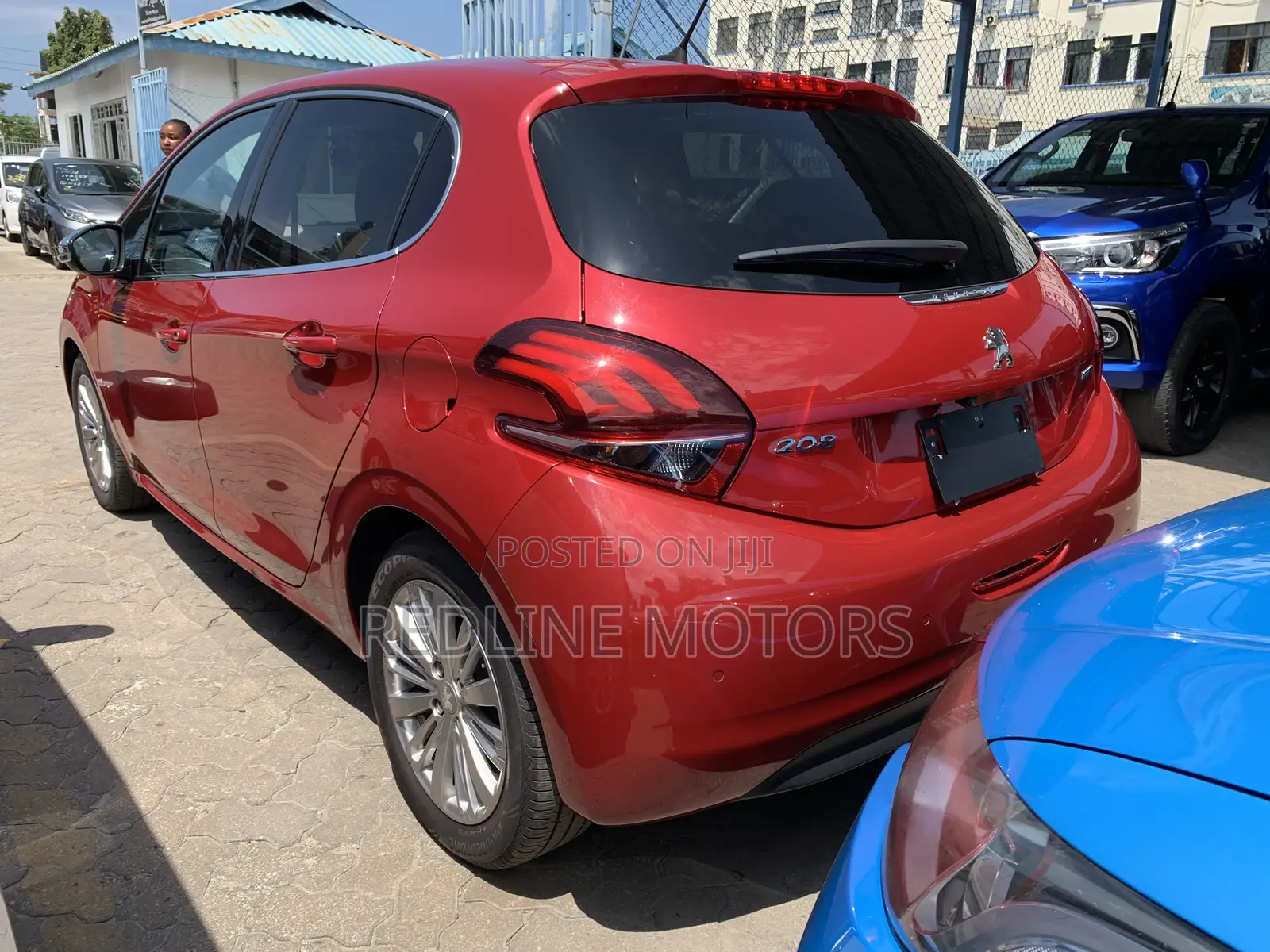 Peugeot 208 2017 Red
