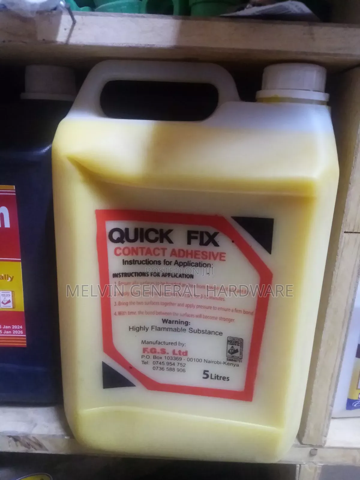 Quickstick Conta Glue 5ltrs