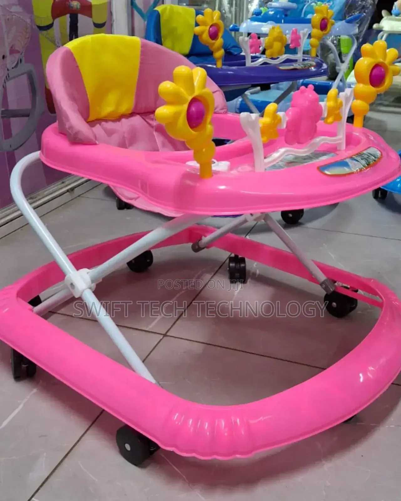 Baby Walker ,Pink Toddler Walker