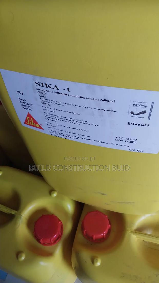 Sika 1 Admixture Suppliers in Kenya.