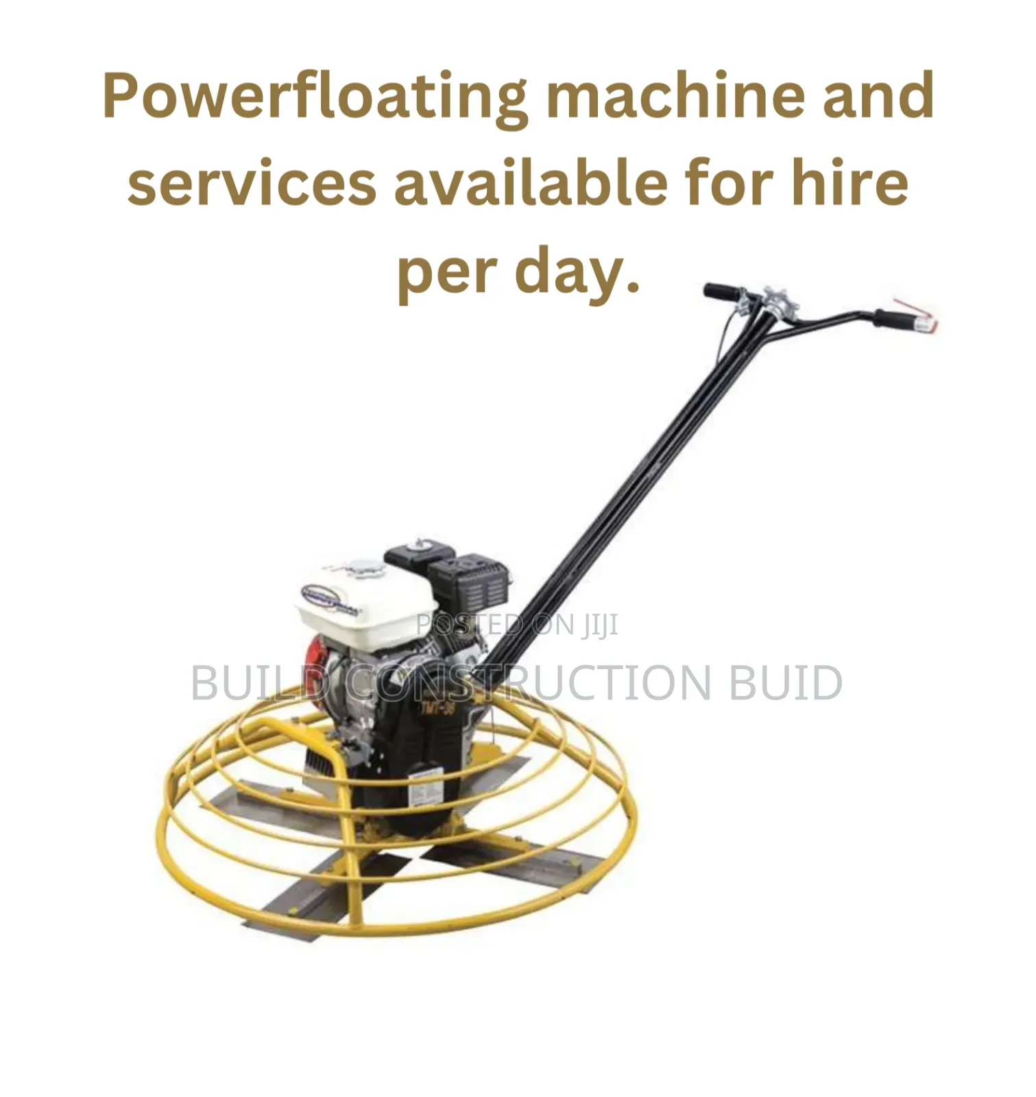 Powertrowel Machine