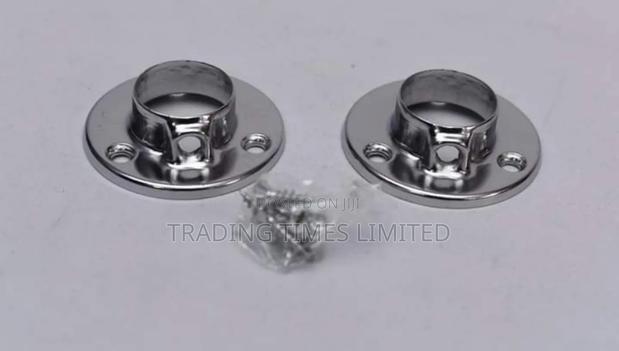 Chrome Pipe Bracket/Flange - main view