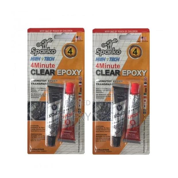 Sparko High Tech 4 Minute Clear Epoxy Adhesive Bonding Agent - main view