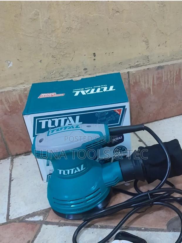 Total Rotary Sander 320W, With Dust Bag. - main view