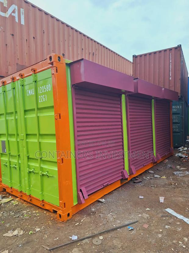 20ft Container Stalls- Start Your Business Anywhere - main view
