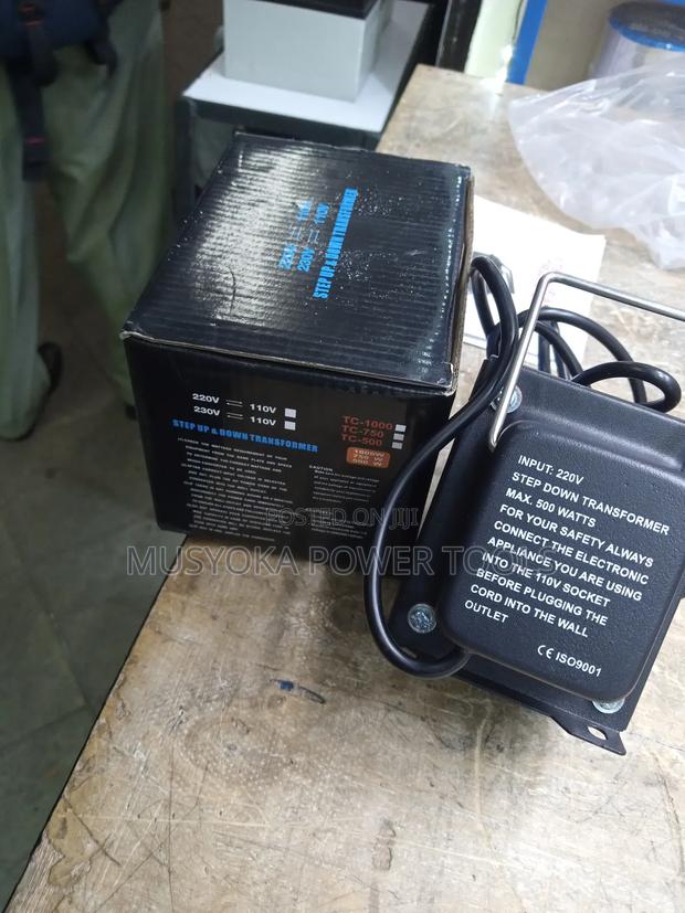 220v to 110v 500w Step Down Voltage Converter Transformer