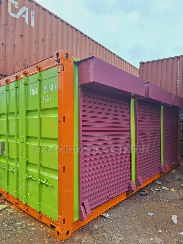 20ft Container Stalls- Sustainable Business Solution - main view