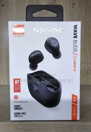 JBL Wave Buds, in-Ear Wireless Earbuds Powerful Bass 32 HRS