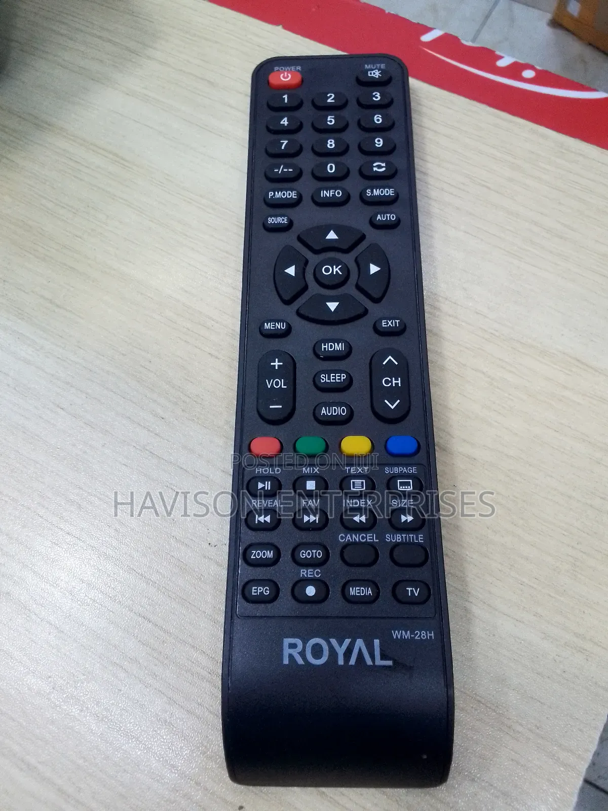 Royal TV Remote