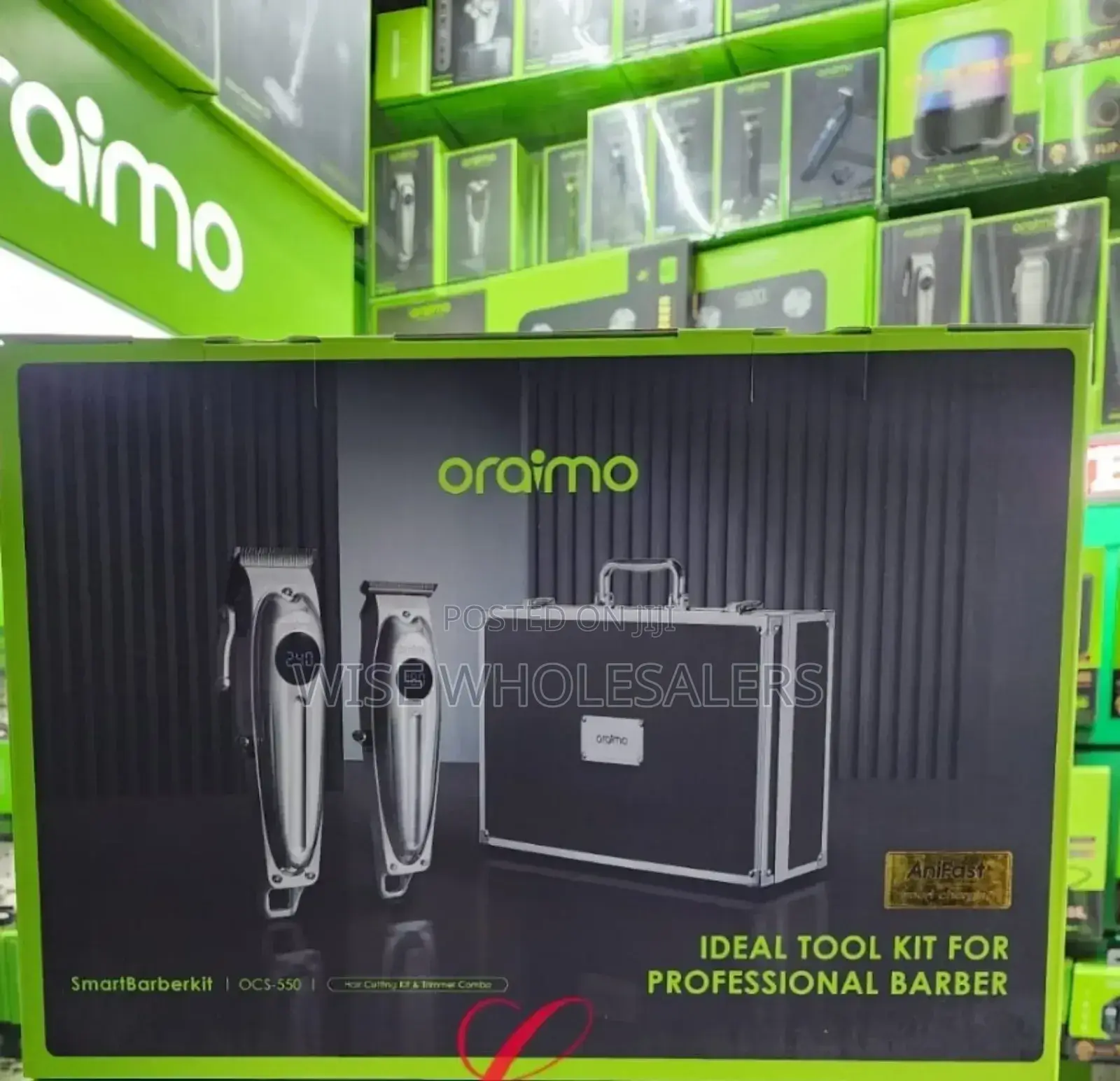 ° Oraimo Smart Barber Kit Self-Sharpening Blades Barber Kit