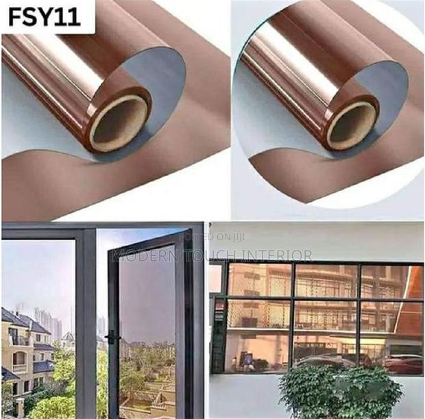One Way Reflective Window Film- Brown Reflective Film
