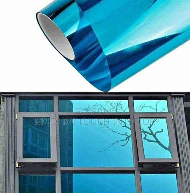 Blue Reflective Window Film