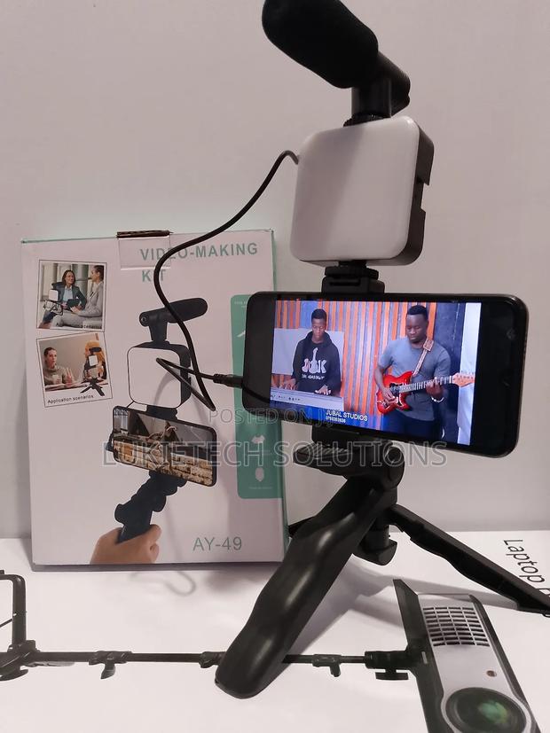 Vlogging Kit.Flexible Vlogging Kit for Smart Phone - main view