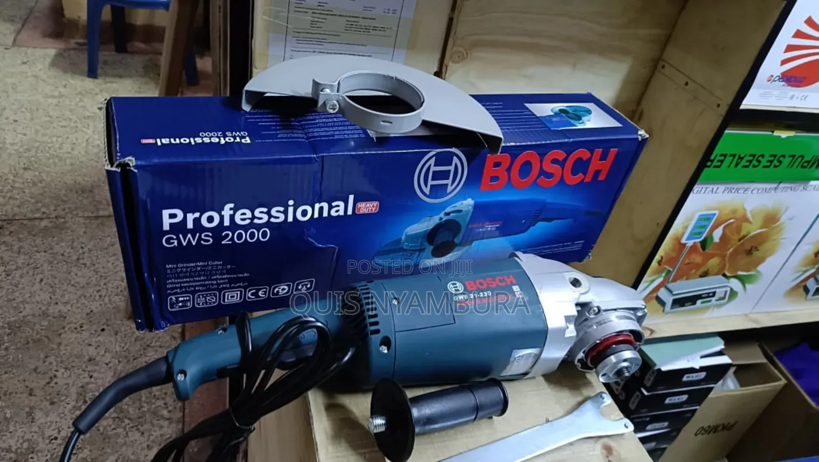 Bosch Grinder, Angle Grinder 9"