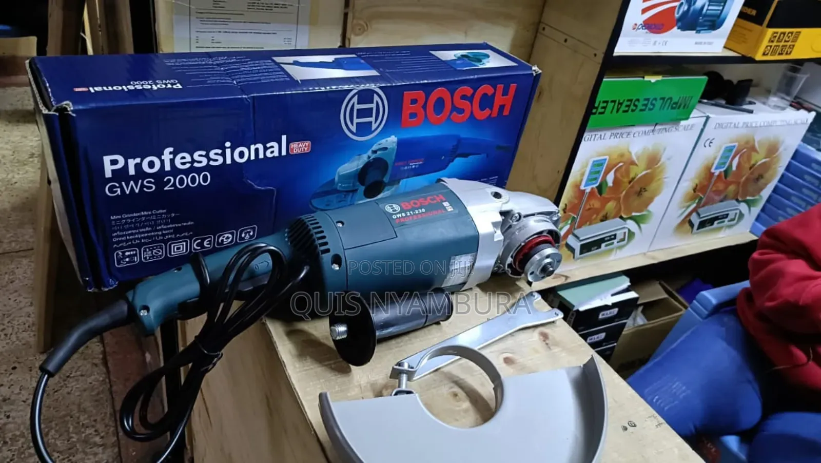 9" Bosch Grinder, Angle Grinder