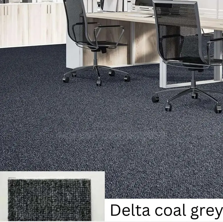 Dark Grey Delta Wall to Wall Carpet