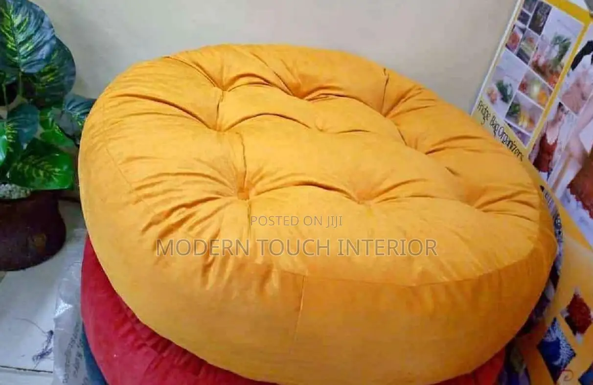 Mustard Floor Pillows