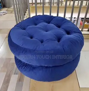 Navy Blue Floor Pillows