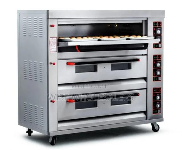 Premier Commerrcial Electric Oven Three Decks Nine Trays°.. - main view