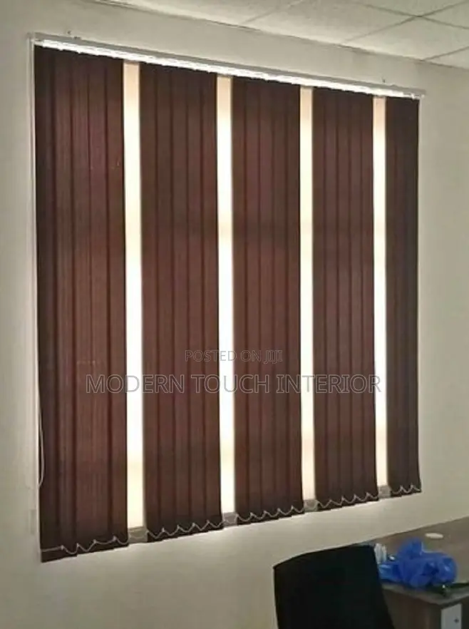 Vertical Window Blinds-Blended Colors