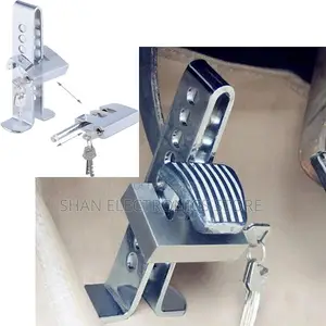 Stainless Steel 8 Holes Durable Quality Brake Pedal Lock,