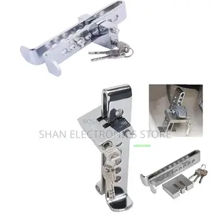 Clutch Pedal Lock Alloy Steel Security Anti-Theft Device