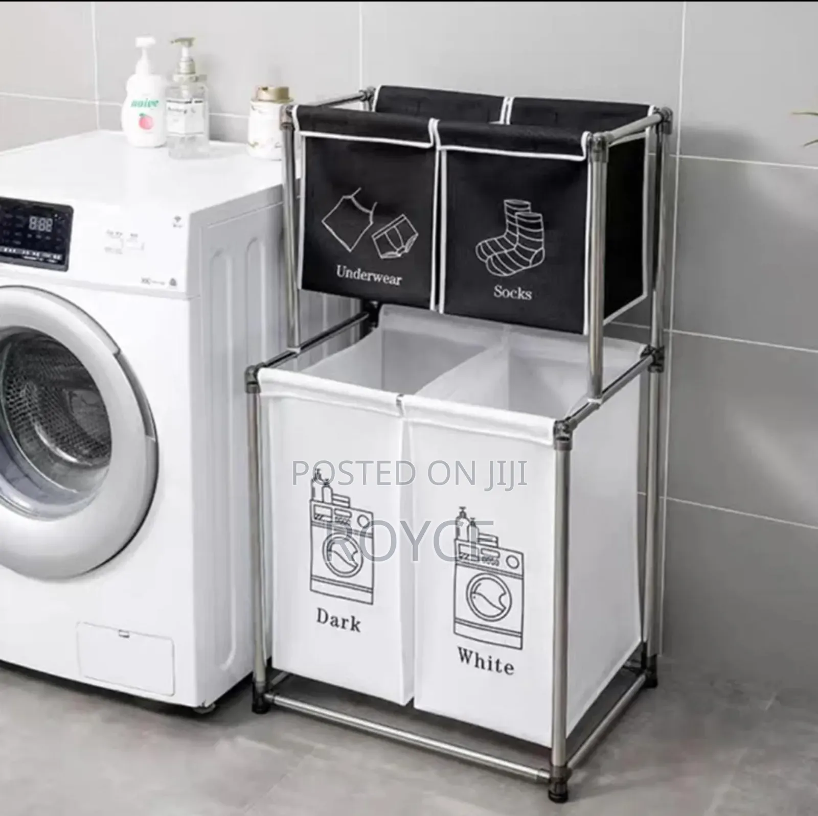 4 Compartment Laundry Sorter