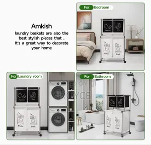 4 Compartment Laundry Sorter