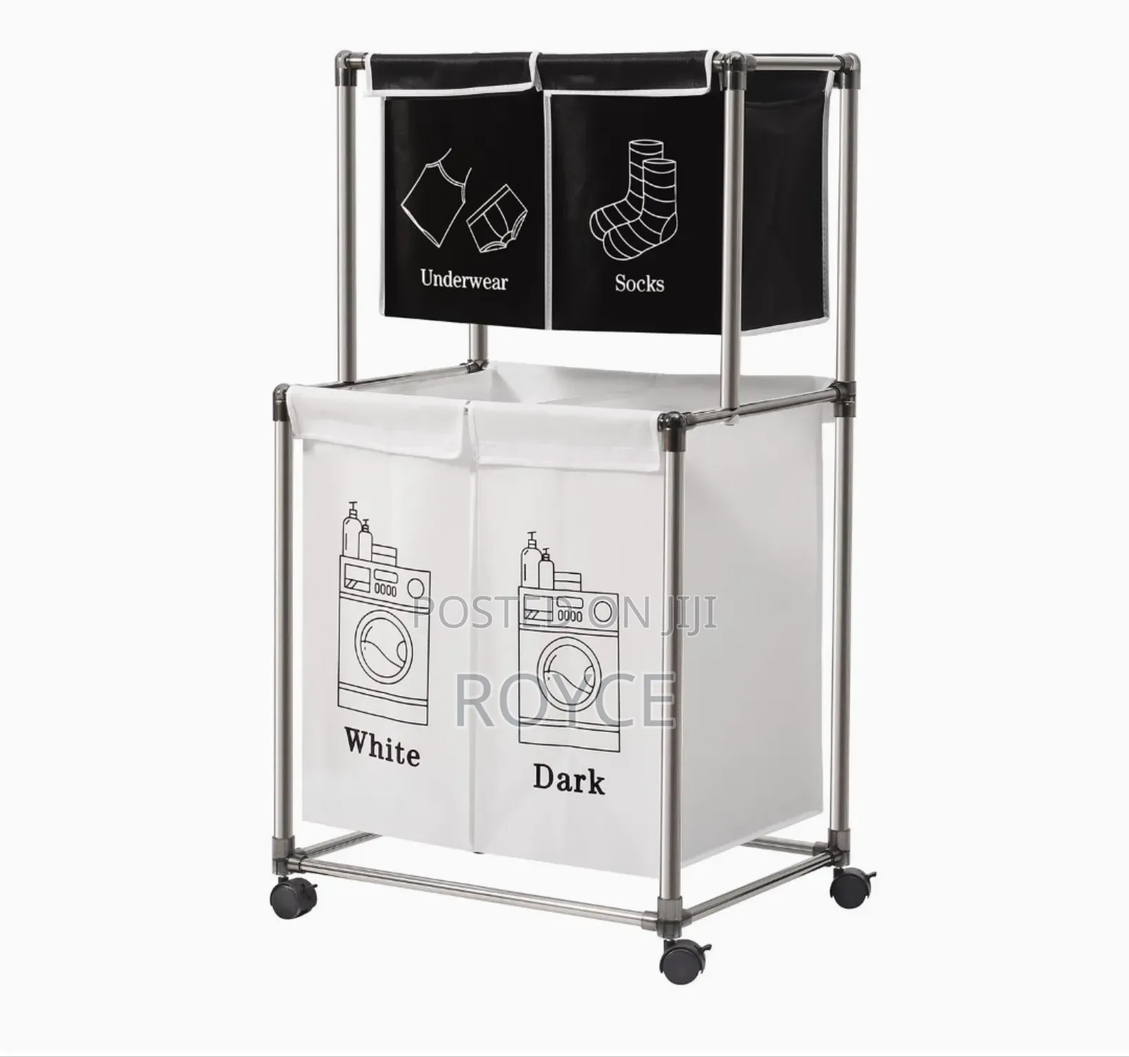 4 Compartment Laundry Sorter