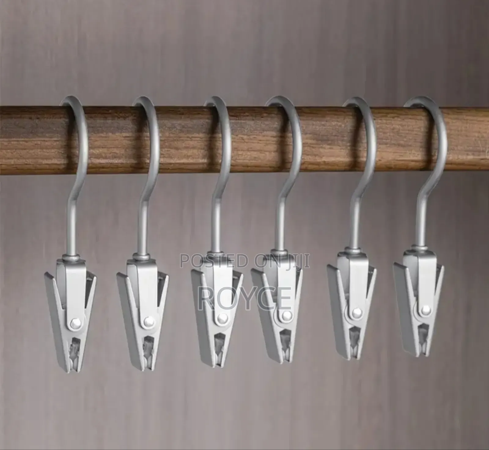 Multi-Purpose Hanging Hook Clips-5pcs