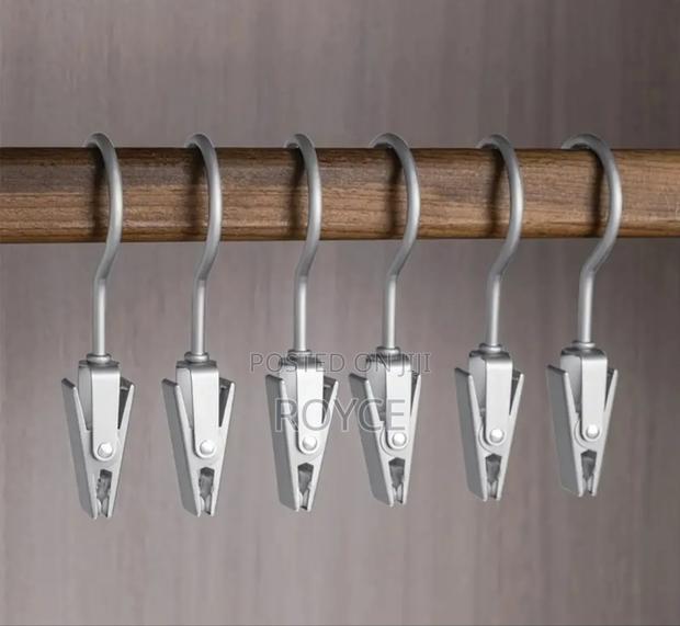 Multi-Purpose Hanging Hook Clips-5pcs - thumbnail 8