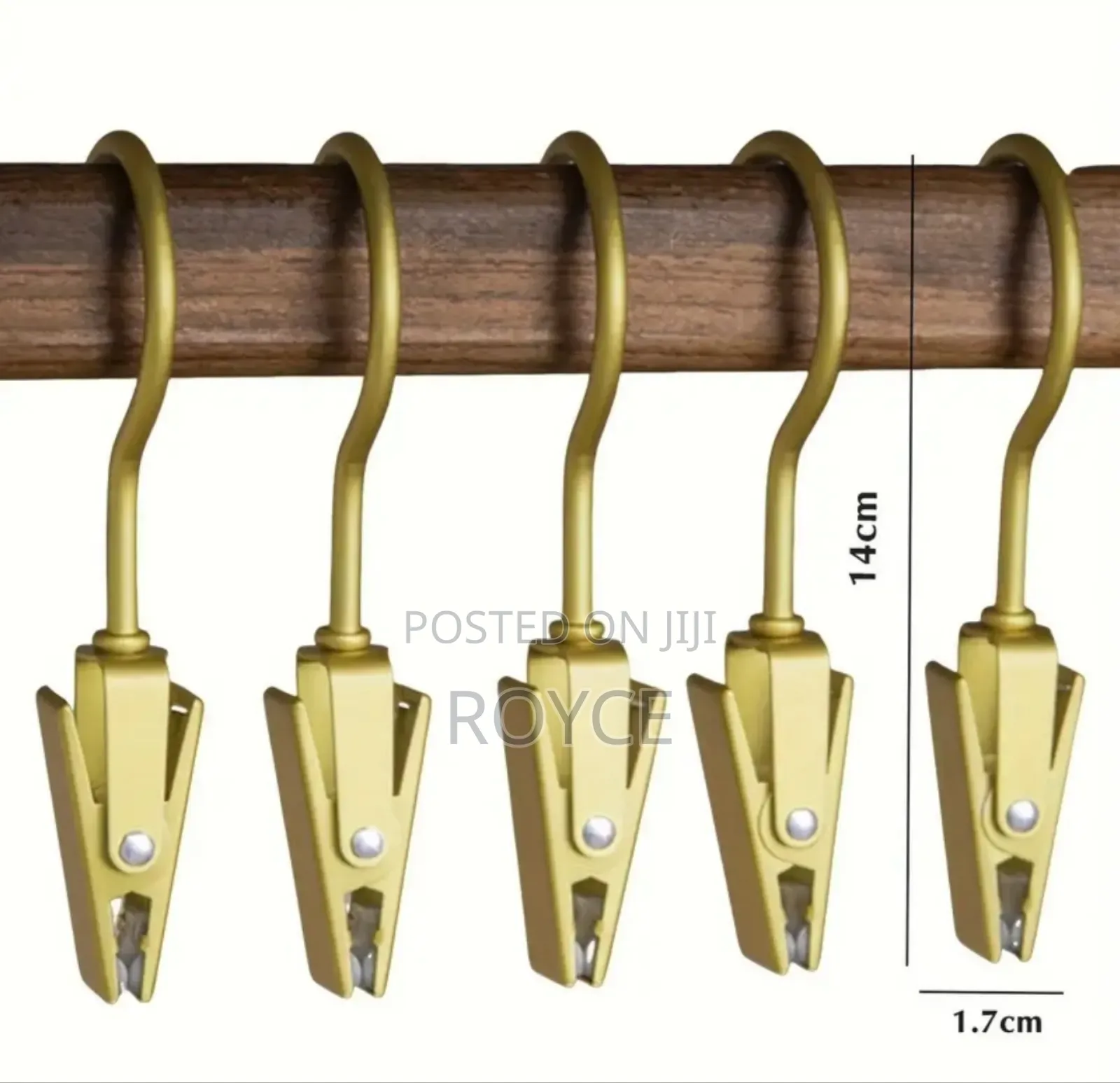 Multi-Purpose Hanging Hook Clips-5pcs