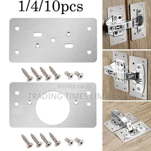 Stainless Repair Plate For Cabinet Hinges