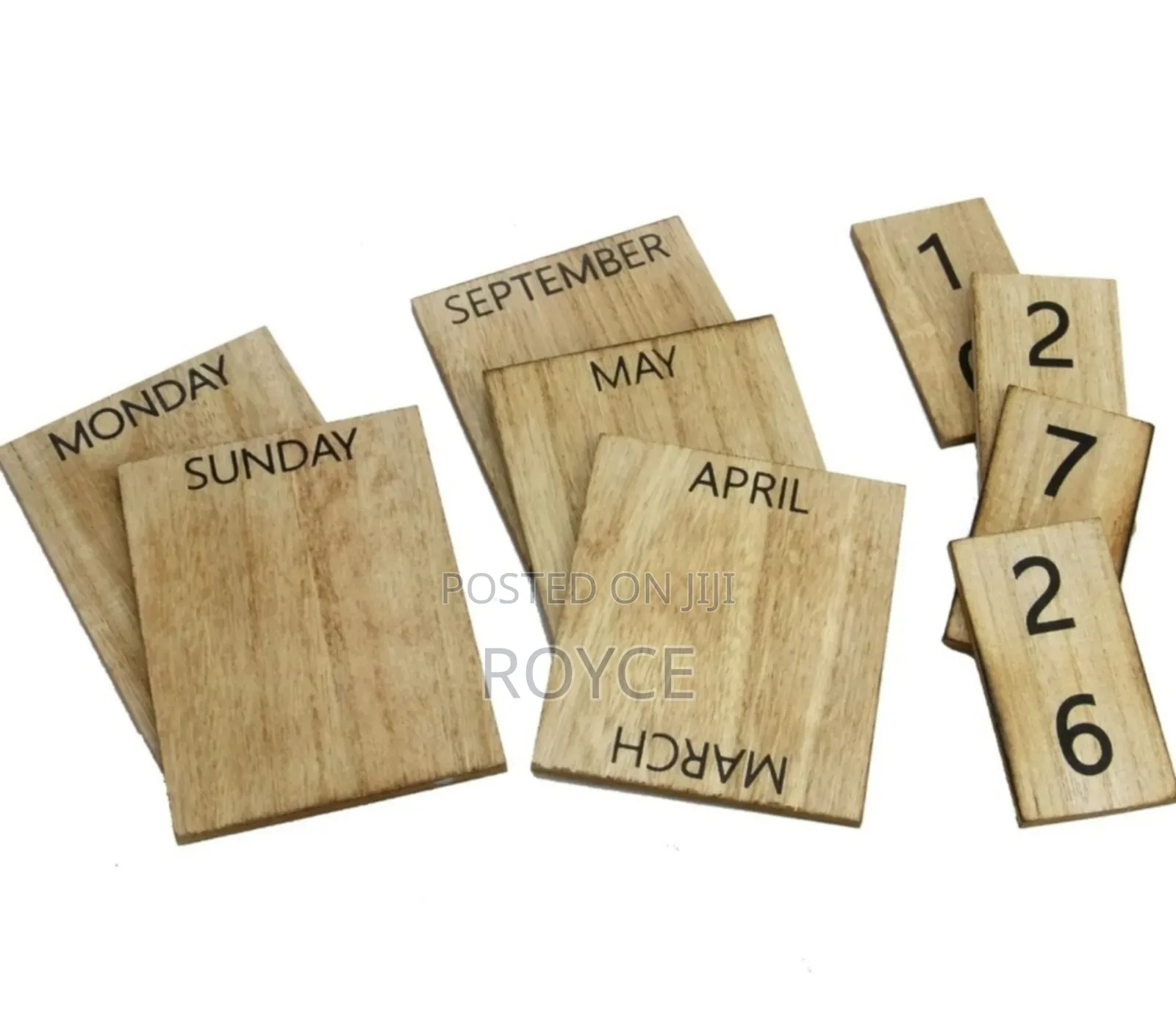 Vintage Retro Reusable Calender