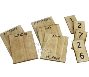 Vintage Retro Reusable Calender