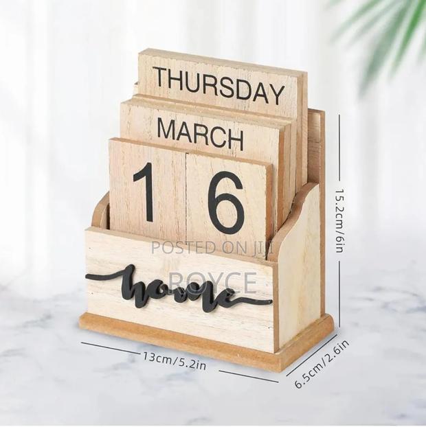 Vintage Retro Reusable Calender - thumbnail 4