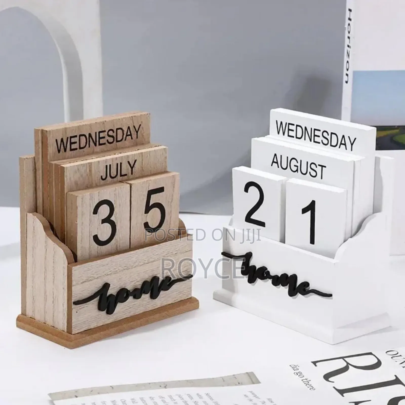 Vintage Retro Reusable Calender