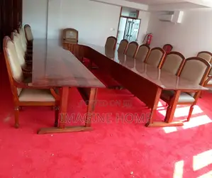 Room/Office Red Wall to Wall Carpet
