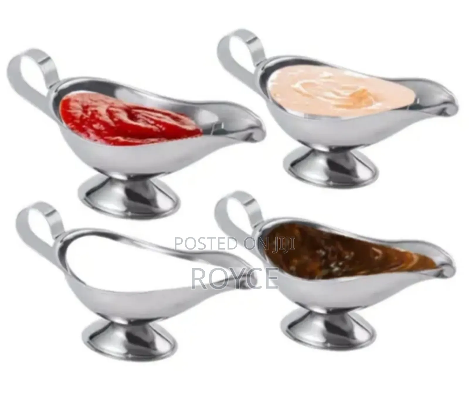 Steel Gravy Boat-10oz
