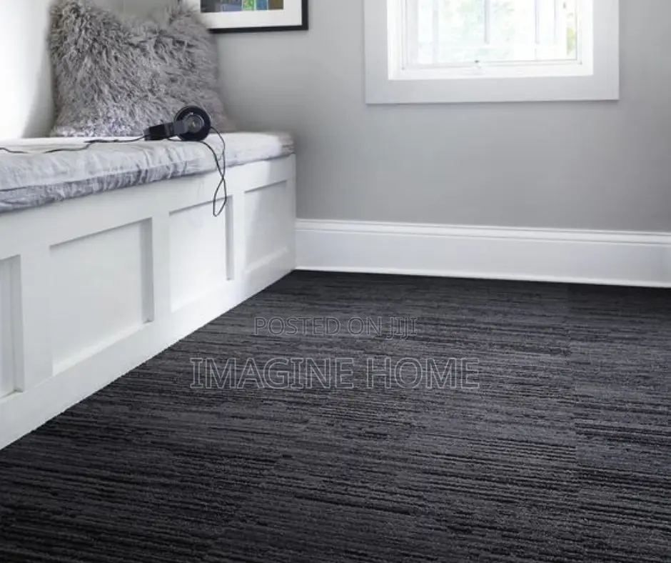 Grey Wall to Wall Office Carpet