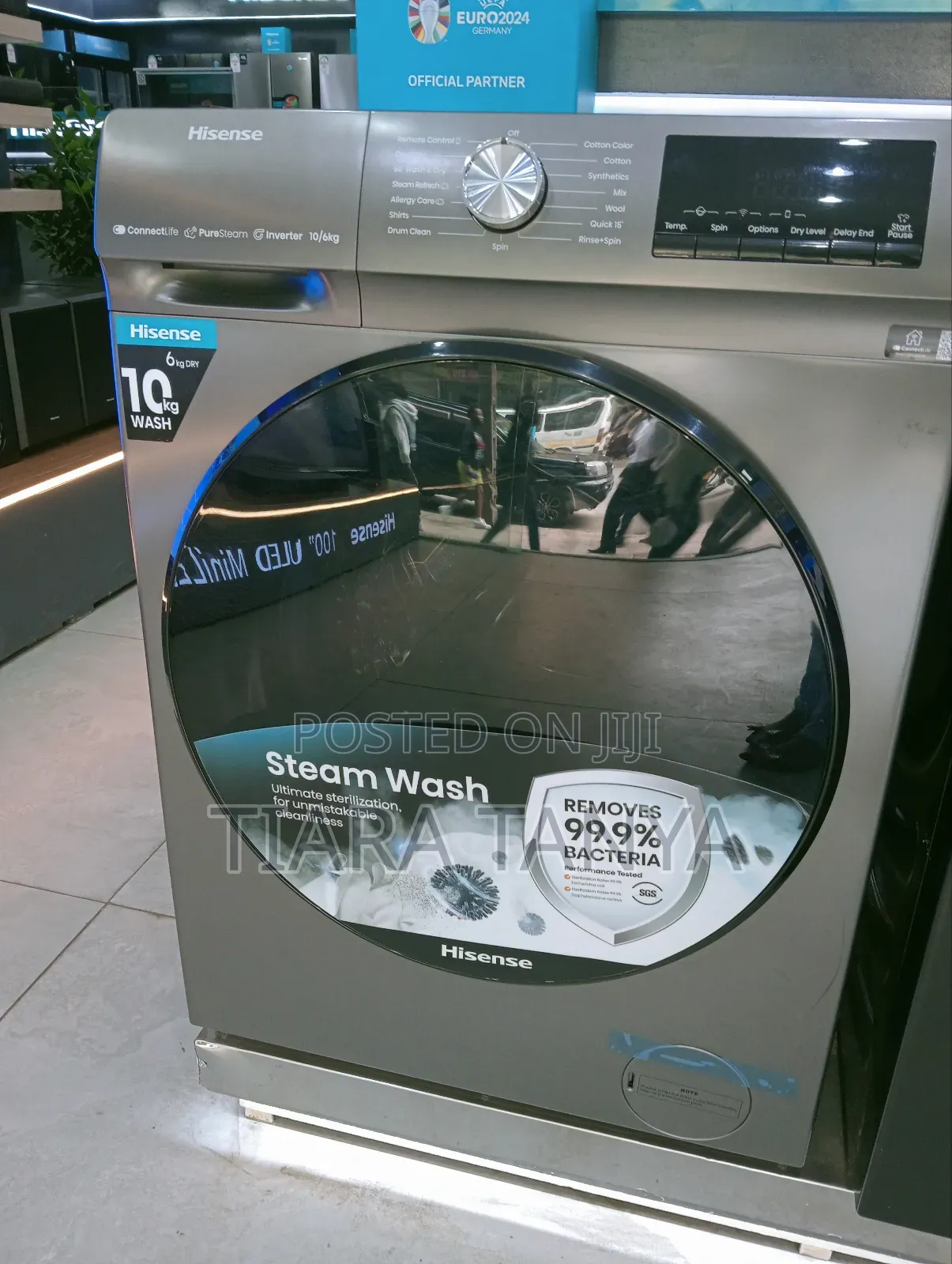 Hisense 10kg Washer 6kg Dryer Front Load Wdqy1014evjmt