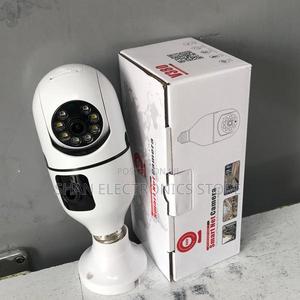 V380 Dual Lens PTZ Bulb Ip Night Vision Camera
